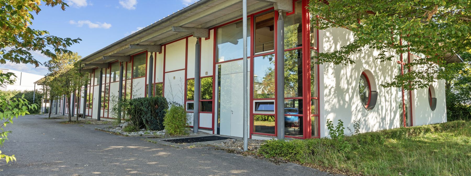 Firmensitz mit Halle von GLAS KÜNZL am Moosmüllerweg 13 in Ingolstadt